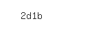 Captcha: 2d1b