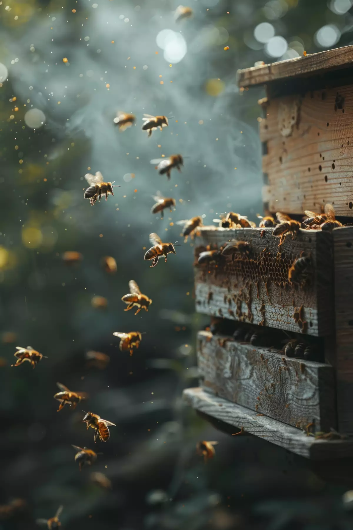Granja de abejas